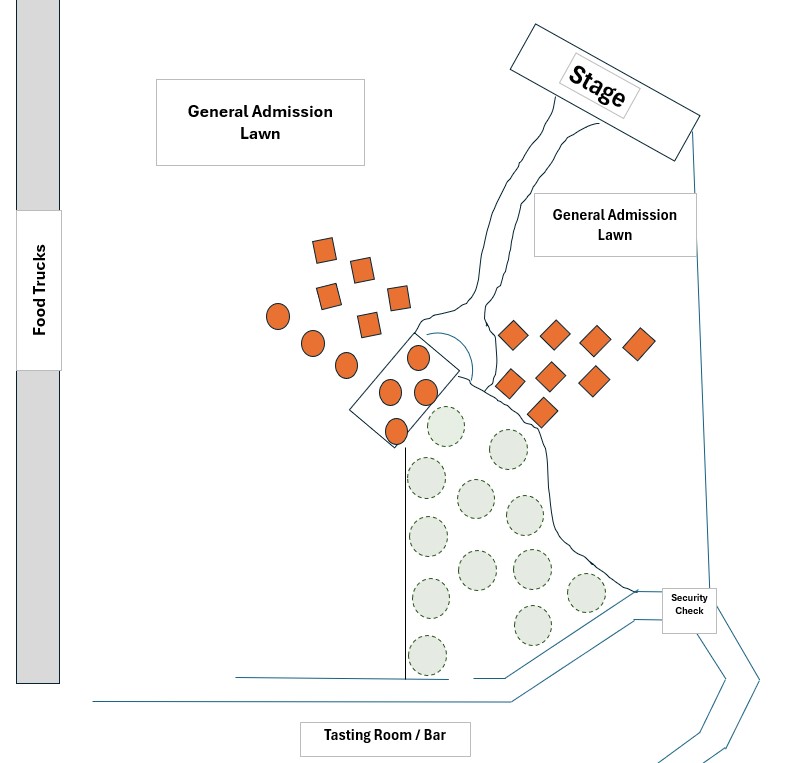 Hannah Nicole Seat plan